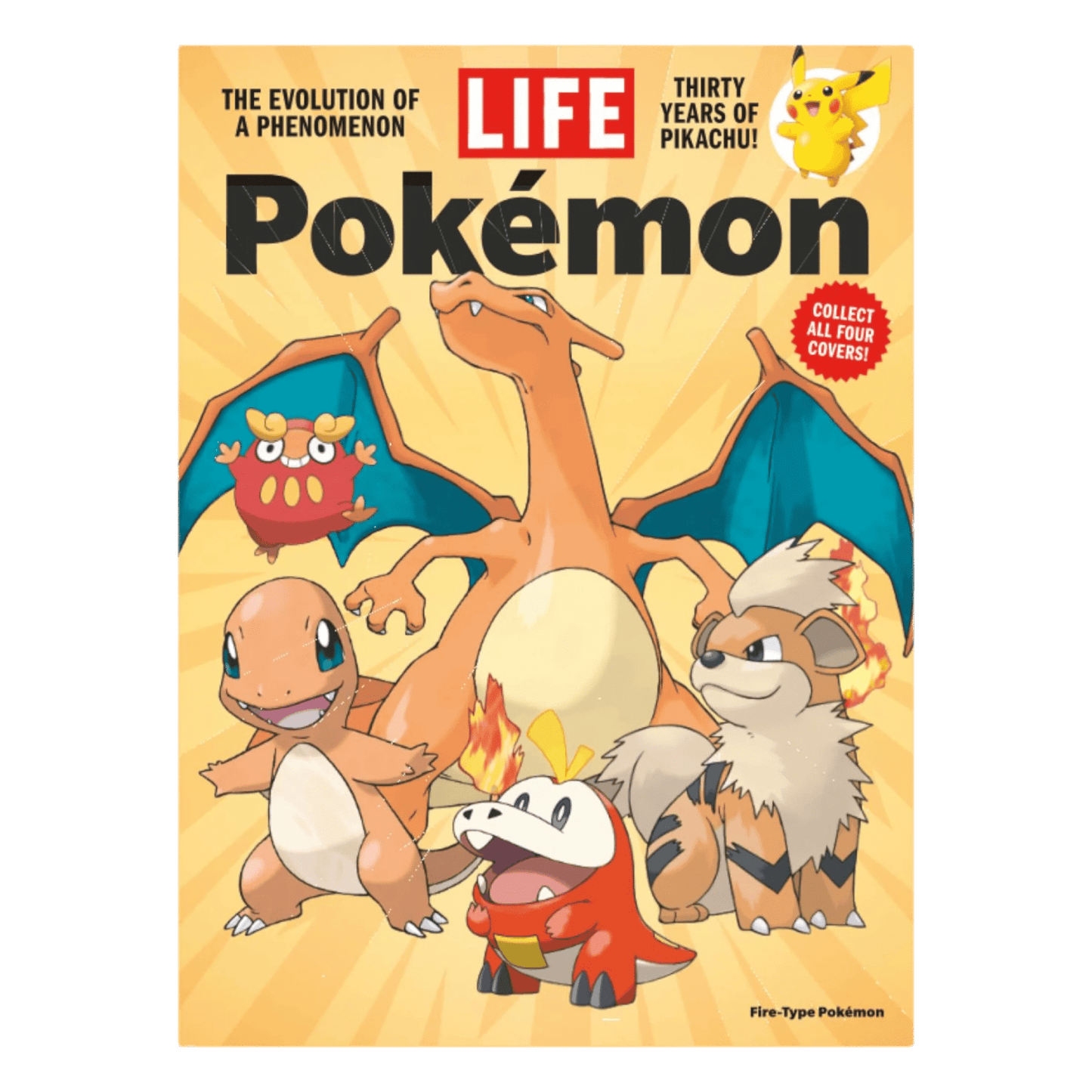 REVISTA POKEMON LIFE - 30 YEARS (CHARIZARD) - INGLÉS - Fridam Store