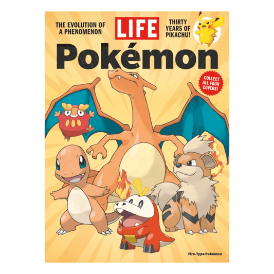 REVISTA POKEMON LIFE - 30 YEARS (CHARIZARD) - INGLÉS - Fridam Store