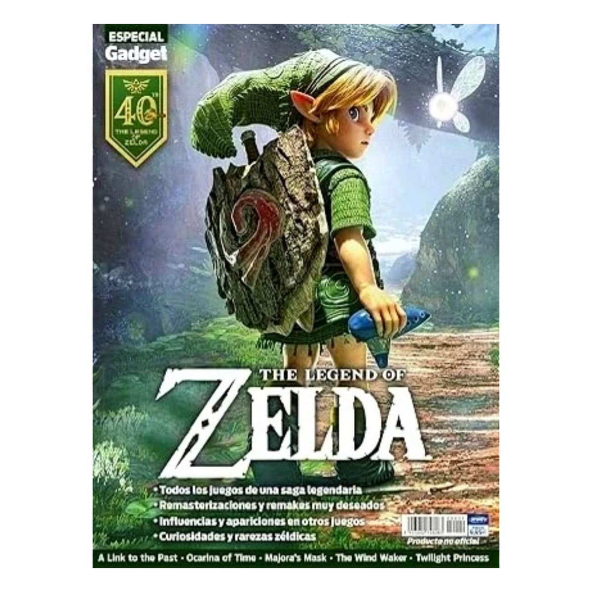 REVISTA ZELDA OCARINA OF TIME (40 ANIVERSARIO) - ESPAÑOL - Fridam Store