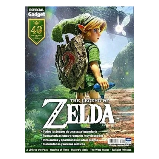 REVISTA ZELDA OCARINA OF TIME (40 ANIVERSARIO) - ESPAÑOL - Fridam Store