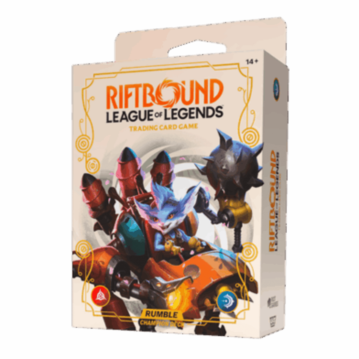 Red Rbamble Rifbound Riftbound Champion Deck - Rumble – Fridam Store