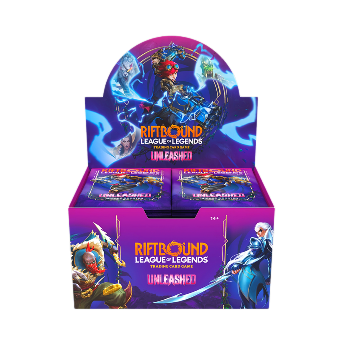 RIFTBOUND "UNLEASHED" BOOSTER BOX - INGLÉS (SELLADO) - Fridam Store