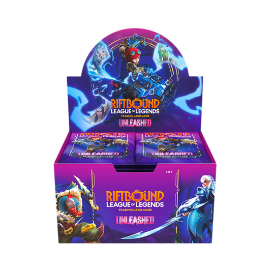 RIFTBOUND "UNLEASHED" BOOSTER BOX - INGLÉS (SELLADO) - Fridam Store