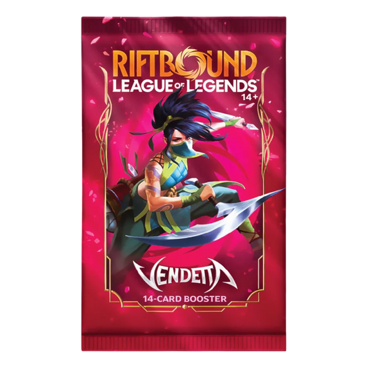 RIFTBOUND VENDETTA BOOSTER BOX - INGLÉS (SELLADO) - Fridam Store