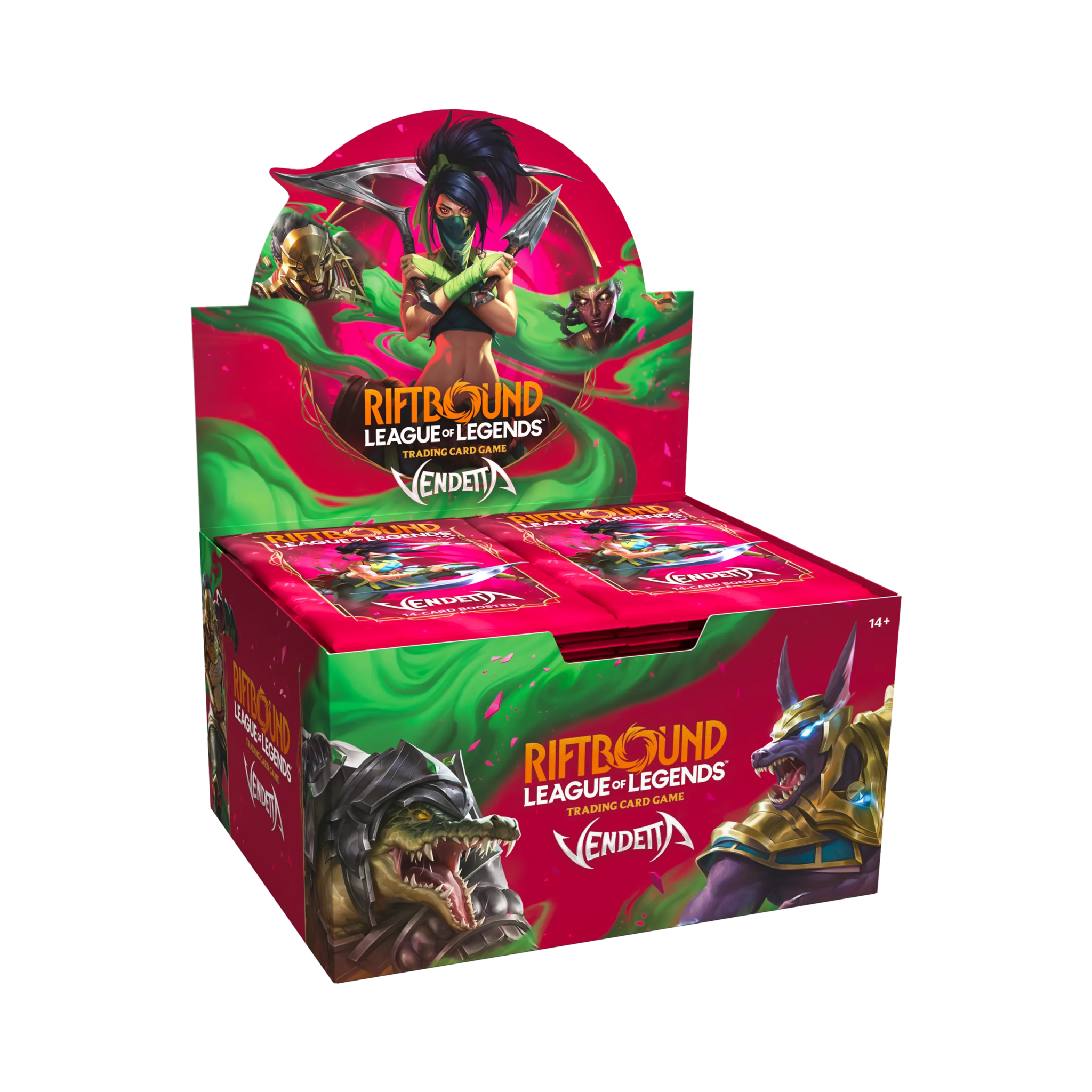 RIFTBOUND VENDETTA BOOSTER BOX - INGLÉS (SELLADO) - Fridam Store