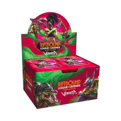 RIFTBOUND VENDETTA BOOSTER BOX - INGLÉS (SELLADO) - Fridam Store