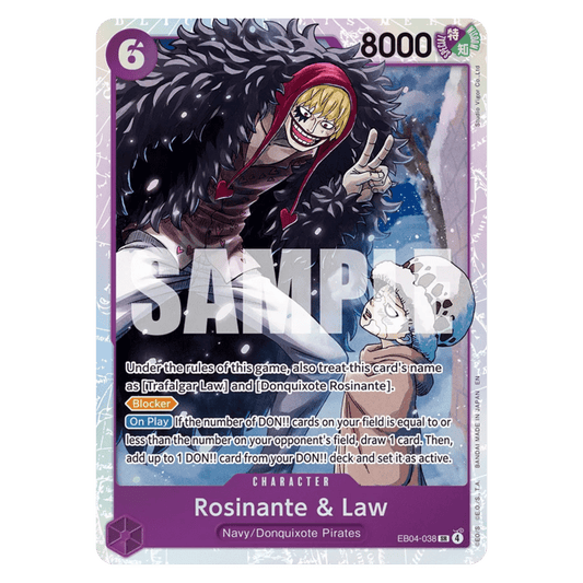 ROSINANTE & LAW (EB04 038) SR - THE AZURE SEA'S SEVEN - INGLÉS - Fridam Store