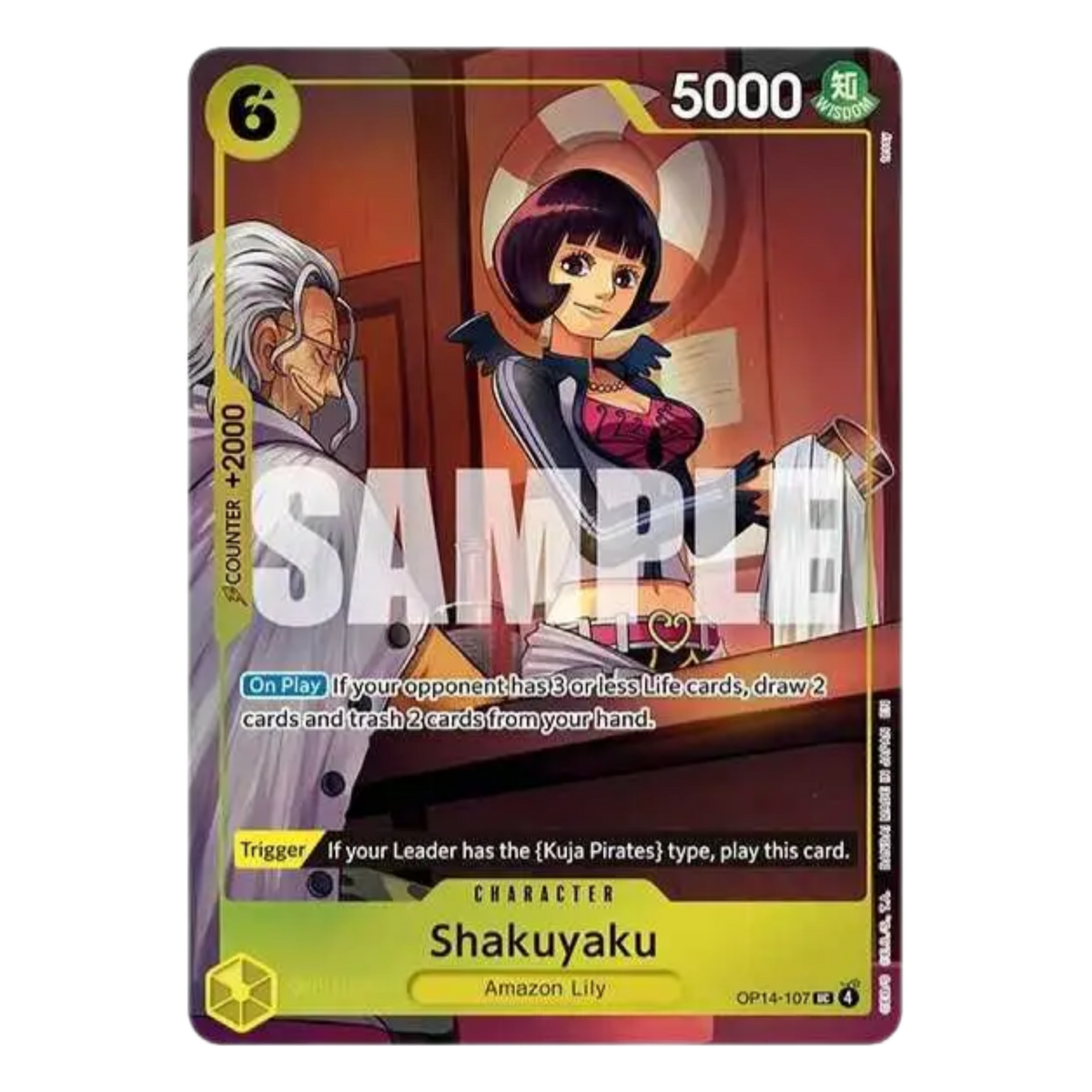 SHAKUYAKU (OP14 107) - ILLUSTRATION BOX (IB07) - INGLÉS - Fridam Store