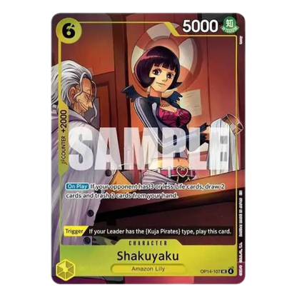 SHAKUYAKU (OP14 107) - ILLUSTRATION BOX (IB07) - INGLÉS - Fridam Store