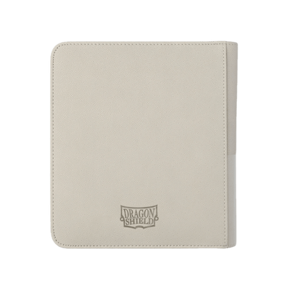 SMALL ASHEN WHITE BINDER - DRAGON SHIELD - Fridam Store