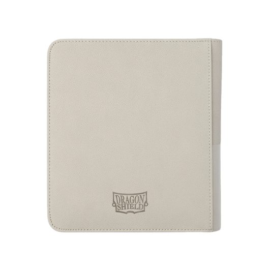 SMALL ASHEN WHITE BINDER - DRAGON SHIELD - Fridam Store