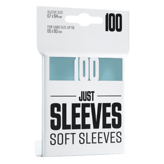 SOFT CARD SLEEVES (x100) - JUST - Fridam Store