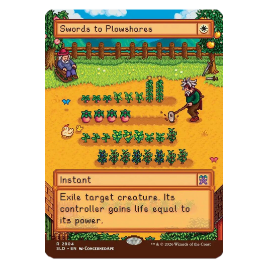 SWORDS TO PLOWSHARES (2804) R - MTG x STARDEW VALLEY - INGLÉS - Fridam Store