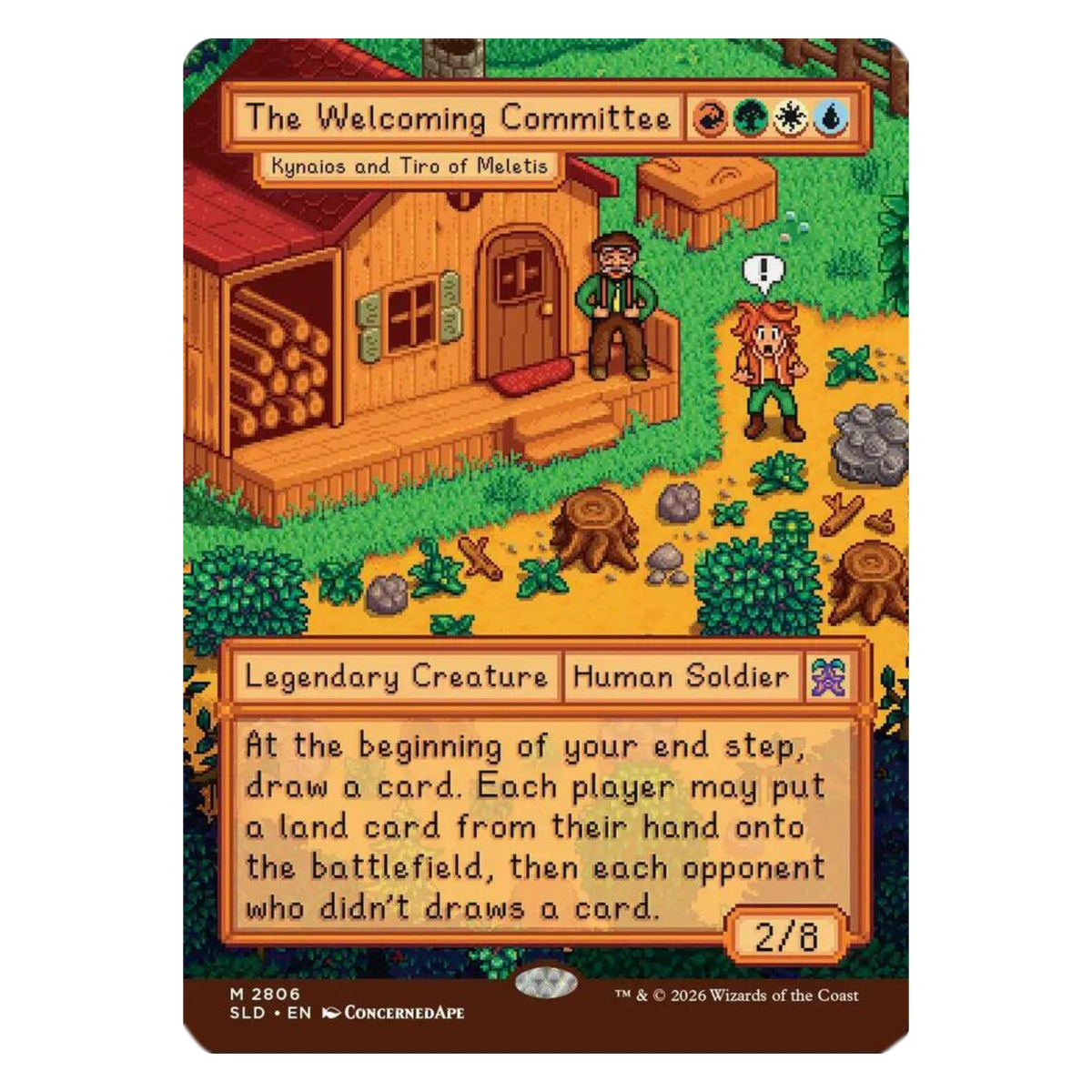 THE WELCOMING COMMITTEE (2806) M - MTG x STARDEW VALLEY - INGLÉS - Fridam Store