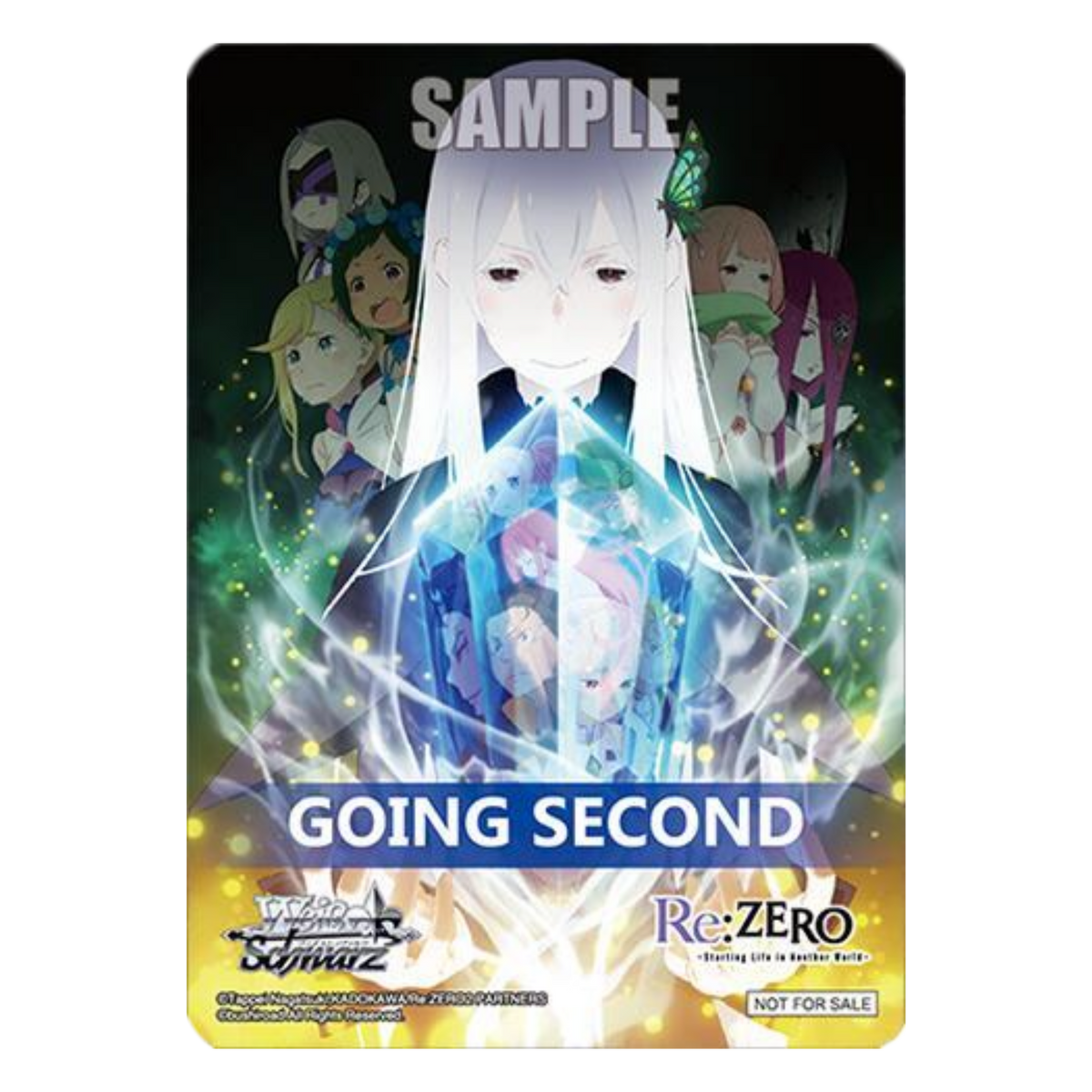 THE WITCHES TEA PARTY "GOING SECOND" CARD - RE:ZERO VOL.3 - PROMO - INGLÉS (SELLADO) - Fridam Store
