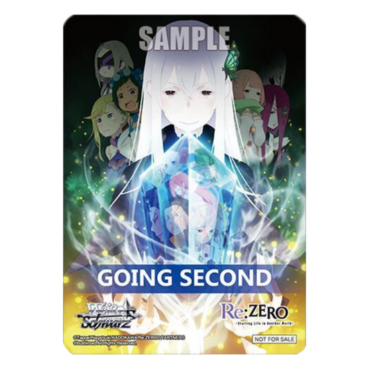 THE WITCHES TEA PARTY "GOING SECOND" CARD - RE:ZERO VOL.3 - PROMO - INGLÉS (SELLADO) - Fridam Store