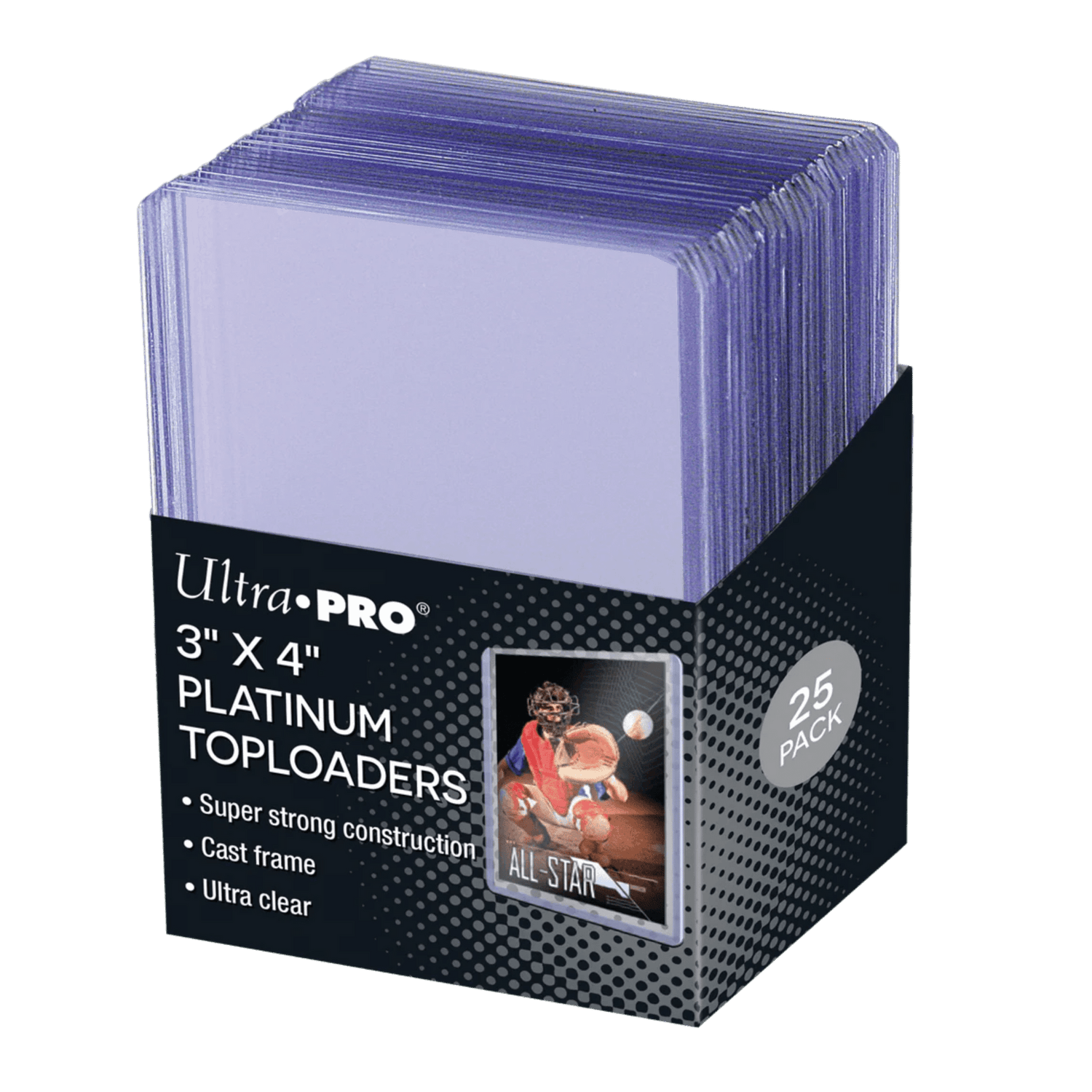 ULTRA CLEAR PLATINUM TOPLOADERS (x25) - ULTRA PRO - Fridam