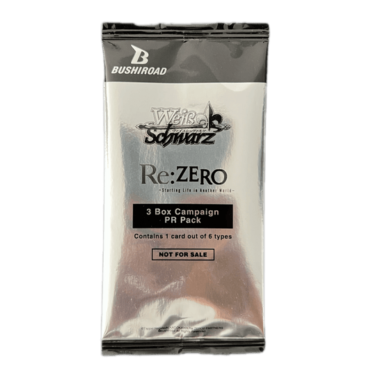 WEIß SCHWARZ RE:ZERO - CAMPAING PROMO PACK - INGLÉS - Fridam Store