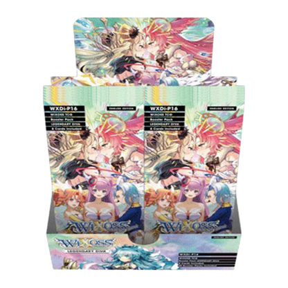 WIXOSS P16 BOOSTER BOX "LEGENDARY DIVA" - ENGLISH (SEALED) - Fridam Store